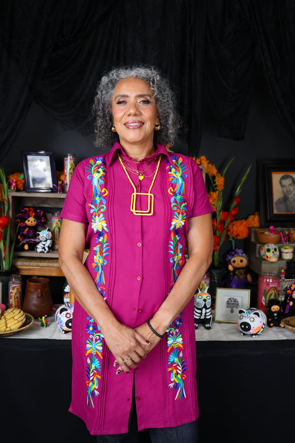 Alma Rosa Guayabera Dress